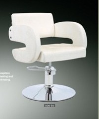 white barber chairs