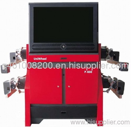 P-650 Comprehensive model wheel aligner