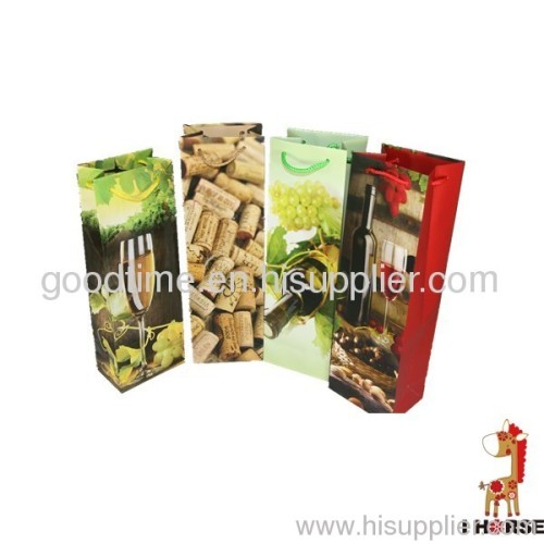 2012 quality wine paper bag