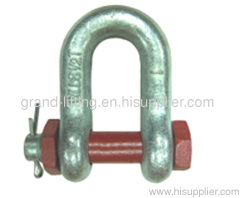 U.S. Type D Shackle with Safety PIN G2150