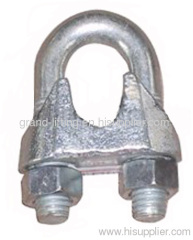 U.S. Type Galv. Mallealbe Wire Rope Clip