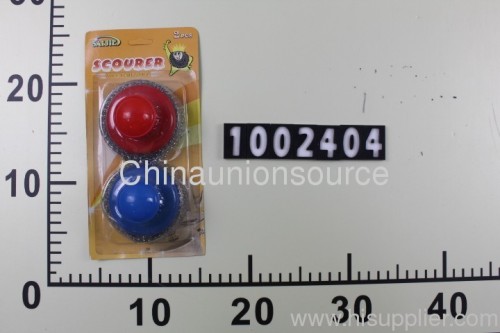 2Pcs Clean Ball With Plastic Handle