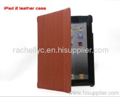 Super slim leather case for Ipad2