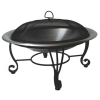 26&quot; Round Stainless Steel Fire Pit Bowl