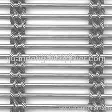 decorative metal curtain wall stainless steel 304 wire mesh