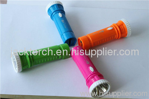 SLT-9988LED plastic rechargeable flashlight