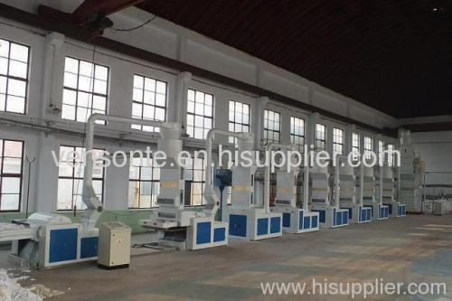 fabric cotton waste recycling machine