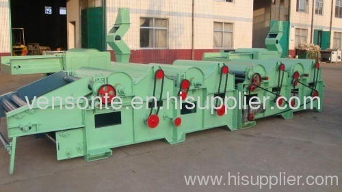 gm-400-4 fabric cotton waste /textile waste recycling machine