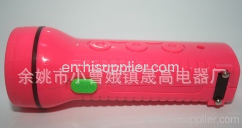 SLT-3309 led plastic ABS flashlight