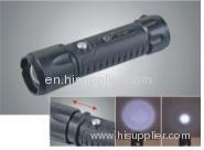 SLT-8868 multi-function rechargeable led plastic flashlight
