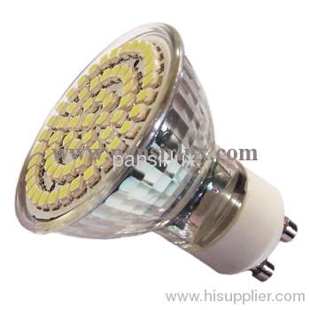 High Lumen High Quality 60pcs 3528Smd Gu10 Led Lamp Light Spotlight