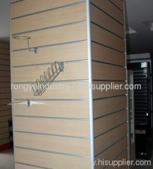 MDF Slat Wall Board For Shops ,Supermarket