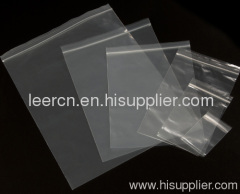 Transparent LDPE Zip Lock Bags