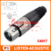 female xlr connectors stainless steel