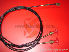 machine control brake cables