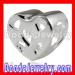 european Openwork Open Heart Charm