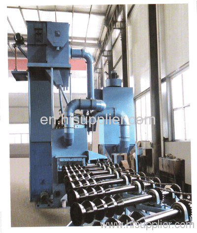 QG inner and outer walls shot blasting machine