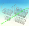 with handle Stainless steel medical basket