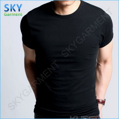 spandex slim fit t shirt