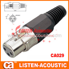 3pins XLR female MIC connector