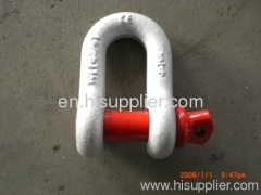 US type G210 drop forged Dee shackle