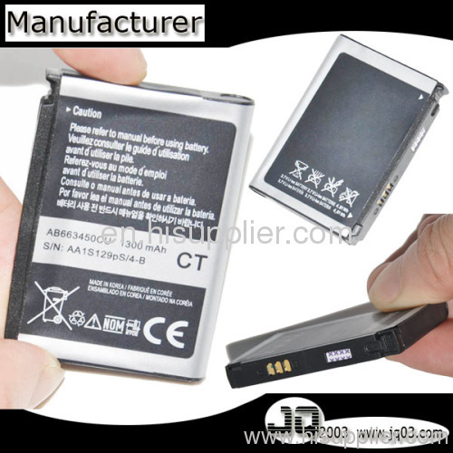 OEM Battery For Samsung I718 Battery I710 Battery S7120U Battery I608 Battery C6620 Battery C6625 Batetry