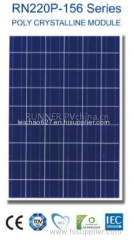 200Watt New Nano Coating & Self Cleaning Solar PV Panel
