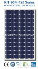 195Watt New Nano Coating & Self Cleaning Solar PV Panel