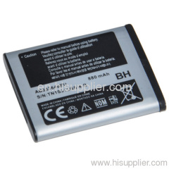 OEM Battery For Samsung mobile phone S8300 battery S8300C battery j200 battery M600 battery