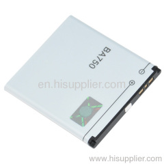 OEM Battery For Sony BA750 battery xperia arc battery x12 battery LT15i battery S LT18i battery LT15a battery