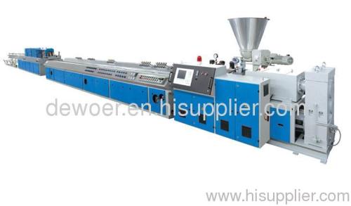 pvc/pp profile skirt Extruding machine