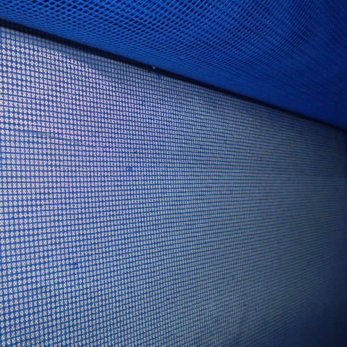 PTFE Blue open mesh fabric