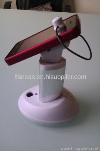 phone security display holder with alarm and charging