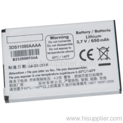 OEM 3DS11080AAAA battery for alcatel OT-C650 battery OT-C651 battery OT-C652 battery OT-E159 battery OT-E259 VLE5