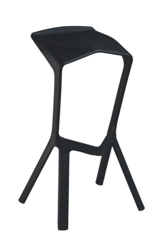 Modern style plastic seating bar stools chair