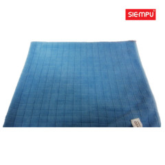 Microfiber Weft Knitting Grid Cleaning Cloth (XQC-C007)