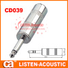 6.3mm mono / stereo plug connector CD039/039N