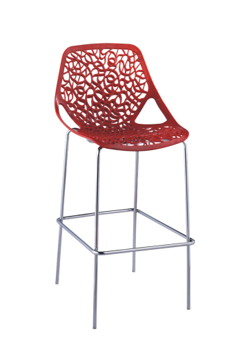 Exquisite reb plastic bar stool chair