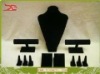 window display mixed display kit with ring finger black velvet 35CM high neckform