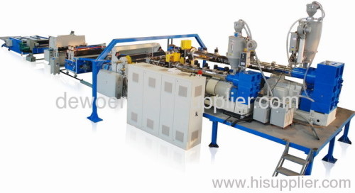 Five-layer plastic board extrusion line