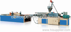 pvc sheet production line