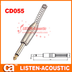 6.3mm mono / stereo plug connector