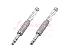 6.3mm mono / stereo plug connector with spring CD060/060N