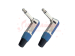 6.3mm mono / stereo plug connector 90 degree CD066/066N
