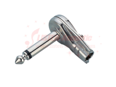 6.3mm mono / stereo plug connector 90 degree CD071/071N