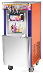 three color ice cream machine