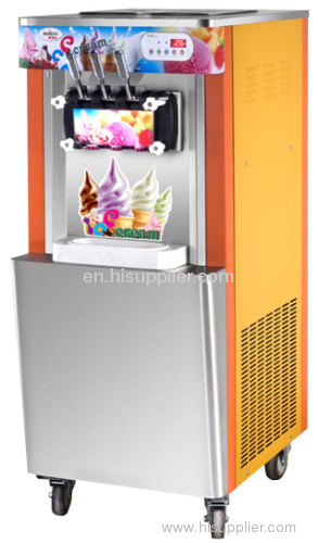 three color ice cream machine hot !