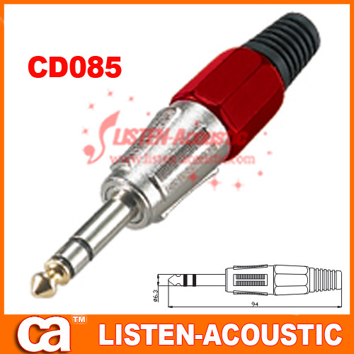 6.3mm mono / stereo plug connector CD085/085N