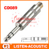 6.3mm mono / stereo plug connector CD089/089N
