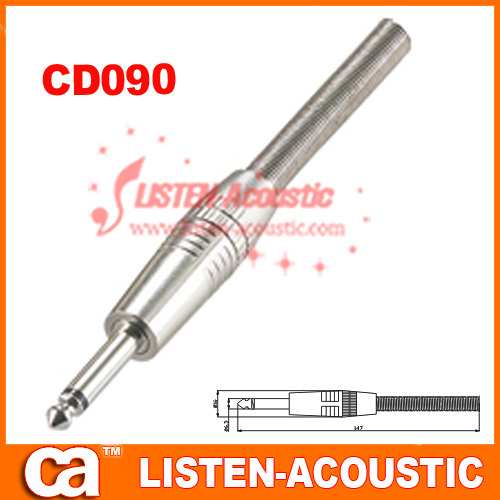 6.3mm mono / stereo plug connector CD090/090N